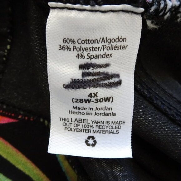 Terra & Sky Jeans Jeggings Womens Plus Size 4X - Picture 6 of 6